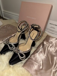 MACH & MACH シルバーパンプス FARFETCH - The Global Destination For Modern Luxury