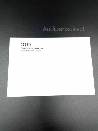 Audi 2018 Car Owner & Operator Manuals
