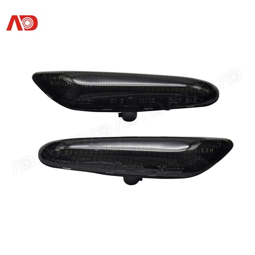 For BMW E60 E61 E82 E88 E90 E91 E92 E93 Sequential LED Side Marker Lights Smoked - Picture 7 of 11