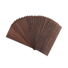 24 Pcs, East Indian Rosewood Veneer Turning Blank/Inlay Lumber/DIY Projects