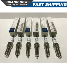 6x OEM YR7MPP33 Spark Plugs For Mercedes Double Platinum GERMANY OEM US