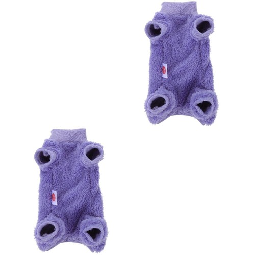 2pcs Sphynx Cold Weather Apparel Thickened Outfit Cat Warmth Turtleneck