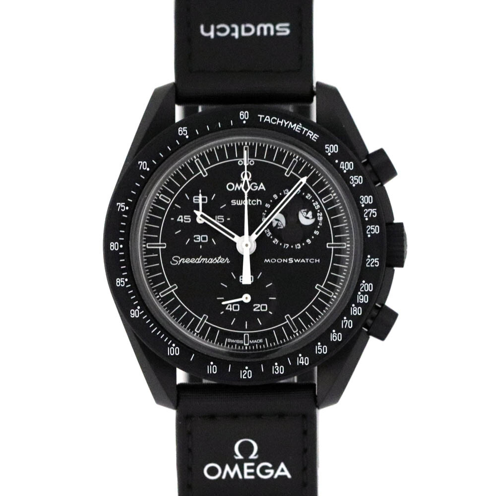 swatch Omega SO33B700 Mission to the Moon Phase New Moon swatch Omega SO33B700 Mission to the Moon Phase New Moon