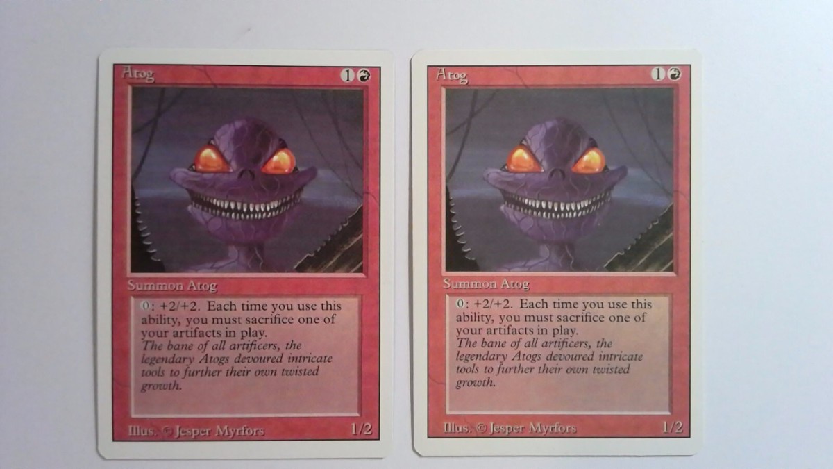 mtg atog cards Subtype: Atog, 12 cards