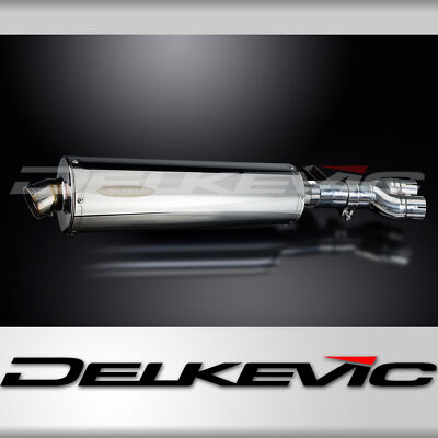 #ad #ad Honda NT400 Bros NT650 Hawk 88 93 Slip On 18quot; Oval Stainless Exhaust Muffler Kit $250.99