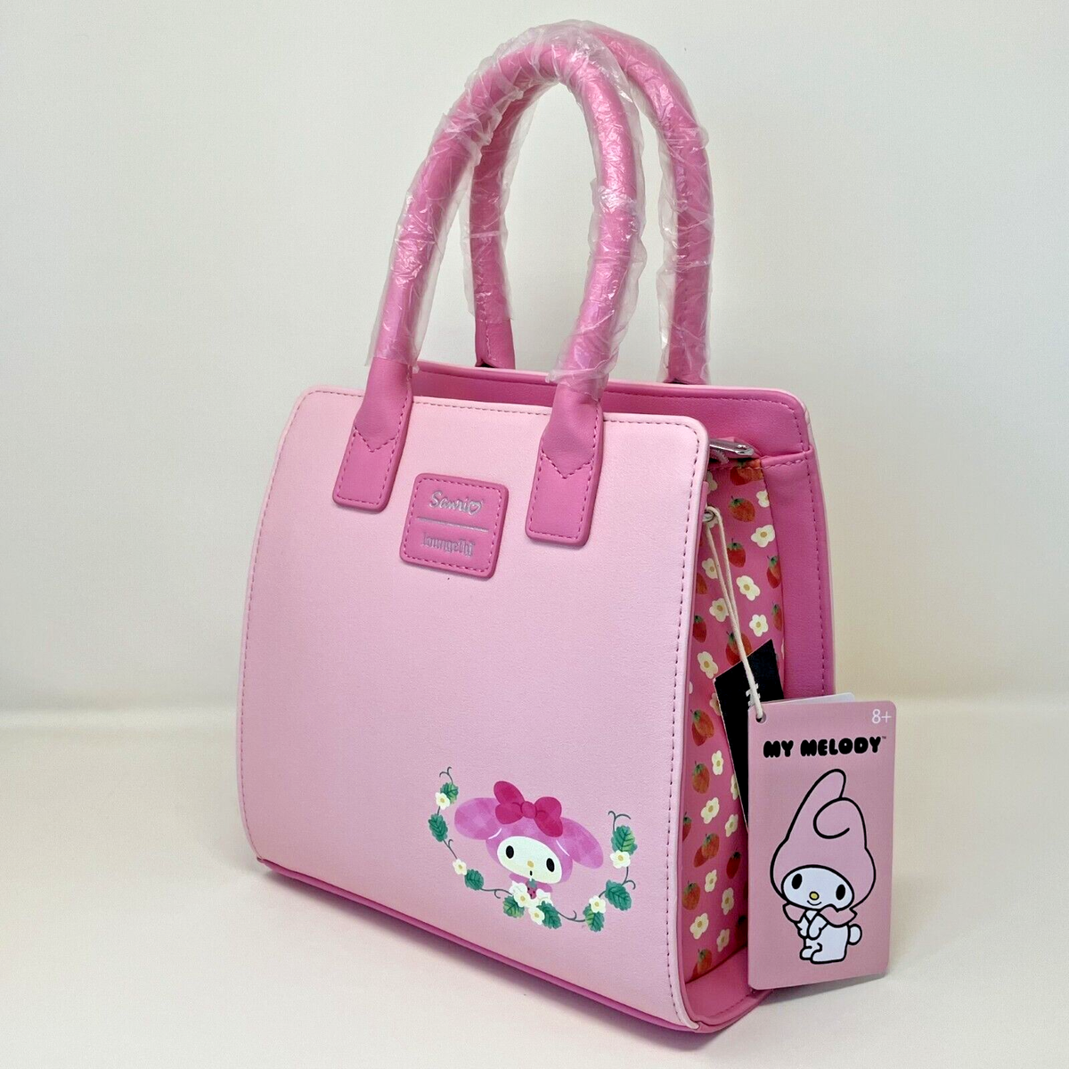 Loungefly My Melody Strawberries Mini Satchel Bag Sanrio 