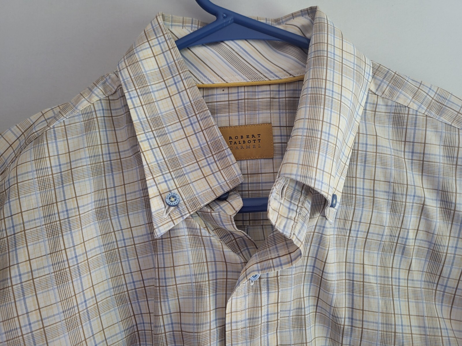 Robert Talbott Long Sleeve Button Casual Shirt Me… - image 2