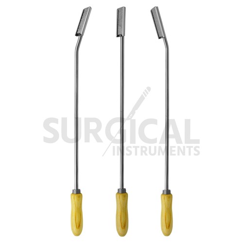 Set of 3 Equine Dental Float Rasp Down, Up, & Straight Veterinary German Grade - Picture 8 of 12