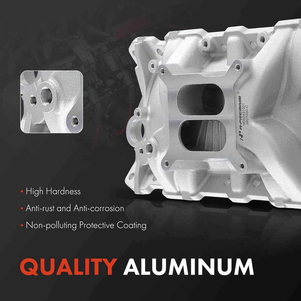 Novo coletor de admissão de motor para Buick Regal 77-86 Century Checker Marathon Avanti - Imagem 2 de 4