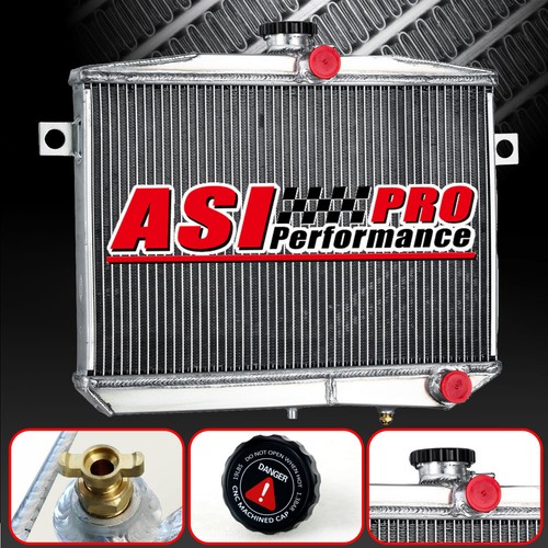 4 Row Aluminum Radiator for 1959-1970 Volvo Amazon P1800 W/B18 B20 GT ...