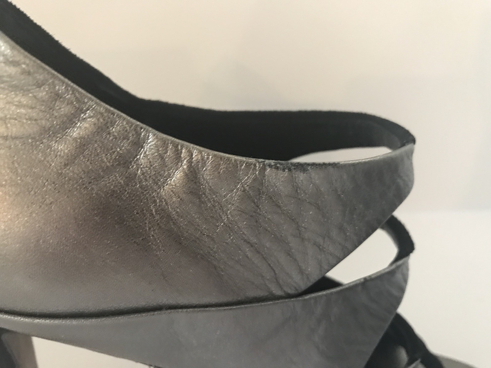 Sergio Rossi Ankle Booties Black Suede Silver Leather Zip Back Back Back EU IT 38.5 US 8.5 e3b20d Sergio Rossi Ankle Booties Black Suede Silver Leather Zip Back Back Back EU IT 38.5 US 8.5 e3b20d