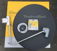 TechniSat SATMAN 850 Plus 6385/8980 UNYSAT Quad LNB grau UHD 4k 3D HDTV FullHD