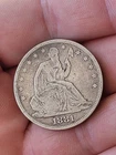 1881 Seated Liberty Half Dollar