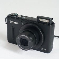 Canon PowerShot S100 fotocamera digitale nera 12,1 megapixel zoom ottico 5x 