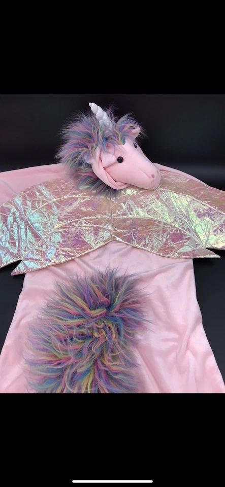 "Disfraz de felpa de unicornio con alas Chosun para niños talla XL se adapta a 7-8 aproximadamente 50"" Chosun" Foto 3 de 4