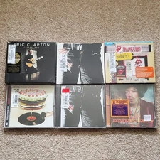Rolling Stones, Eric Clapton, Jimi Hendrix, Bob Dylan and others 14 NEW CDs