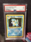 Pokemon Blastoise Base Set 2 PSA 7 HOLO RARE 2/130 Graded NEAR MINT