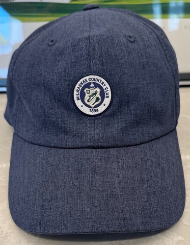 Milwaukee Country Club 1894 - American Needle Golf Hat - Men's Adjustable - Blue