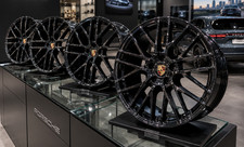 21 New Black Fits Porsche Taycan S Panamera Oem Modular Wheels Taycan Oem Set 4