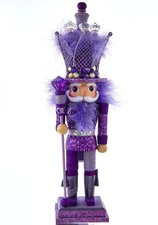 16-Inch Hollywood Purple King Nutcracker