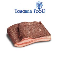 SALUMI - Pancetta Di Suino Stagionata Tesa / Rigatino - 500 Gr Circa