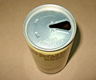 Burgie Light Golden Beer Can CS Crimped Steel — photo 9