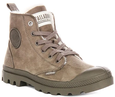Palladium Pampa Hi Zip Wl Cosy Nubuck Bottes Femme Cheville En Pierre EU37-41 - Photo 1/4