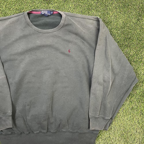 Polo Ralph Lauren Sweater Mens 2XL Crewneck Pullover Red Pony Embroidered Pullov - Picture 4 of 9