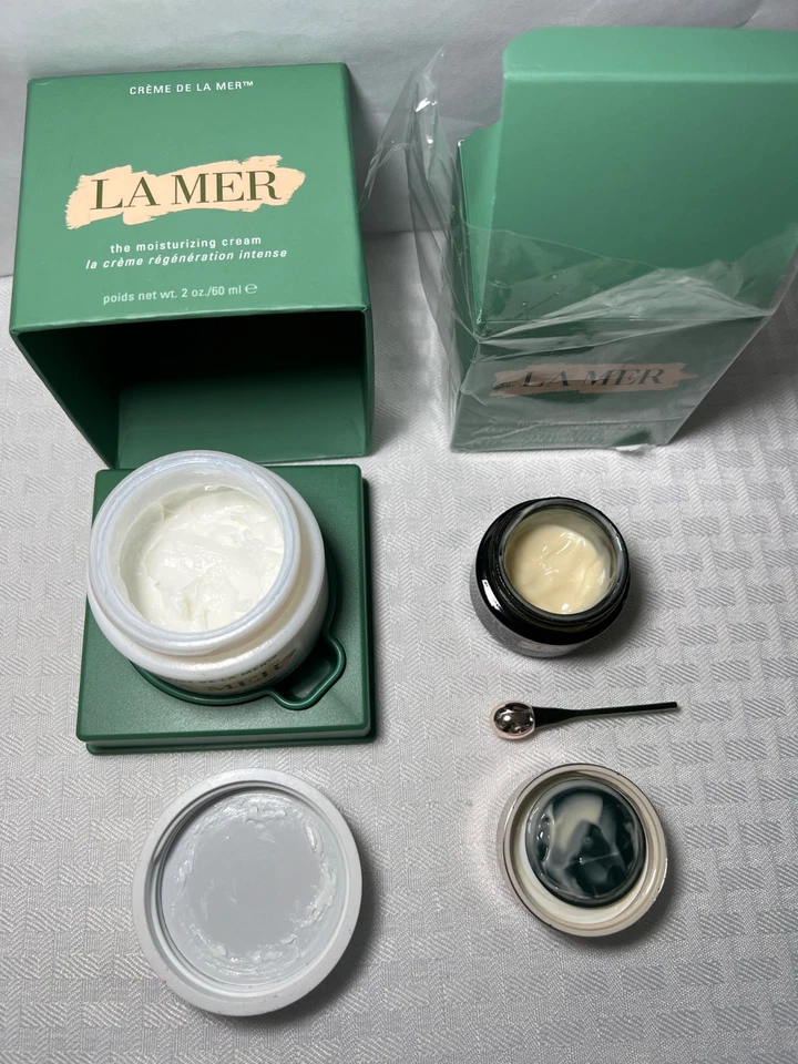 LA MER La Crema Suave Hidratante 2oz. & Eye Concentrate 2 LM Artículos ¡Precio de venta sugerido por el fabricante $665!! Foto 4 de 4