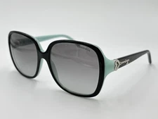 TIFFANY&CO KEY TF4056 8055/3C Black;Blue; Silver/ Gray GRADIENT AUTHENTIC ITALY