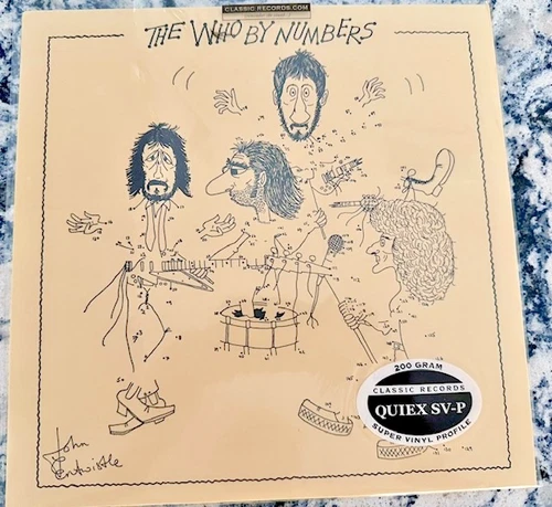 THE WHO By Numbers Classic Records 200g Quiex Vinyl NEW SEALED, Mint