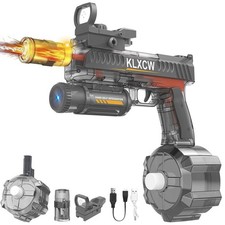 Electric Water Guns for Adults  Kids, Automatic Squirt Guns with LED Lights,...