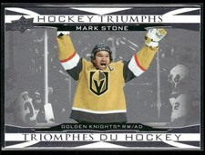 2023-24 UPPER DECK TIM HORTONS HOCKEY TRIUMPHS MARK STONE VEGAS GOLDEN KNIGHTS