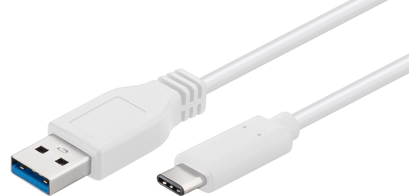 MicroConnect USB3.1CA05W USB3.1 C - USB3.0 A 0.5m M-M