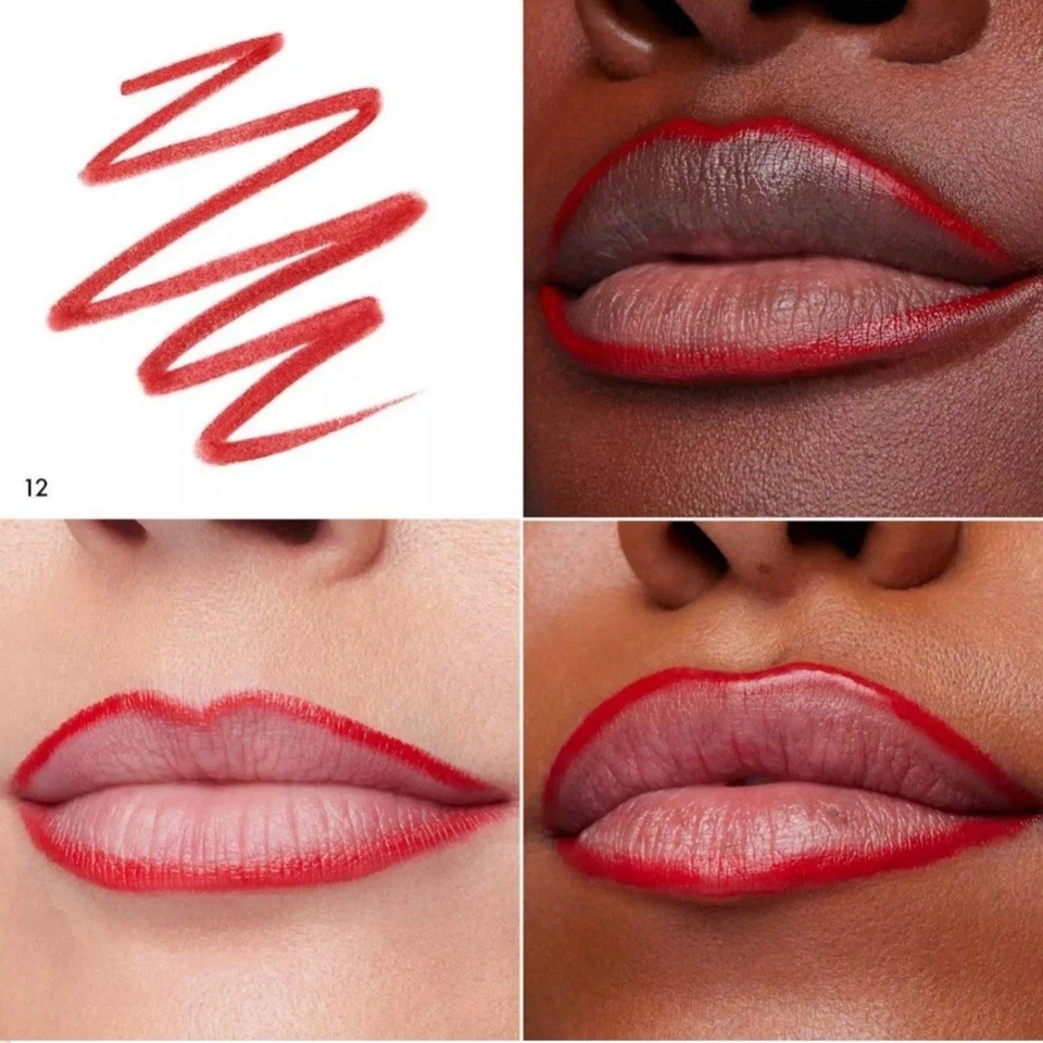 SEPHORA The Red 12 Retractable Rouge Gel Lip Liner Contour Classic Bold Feminine - Image 3 of 4