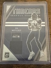 2020 Panini Donruss Optic - Donruss Threads DK Metcalf #DT-DM Prime (MEM)