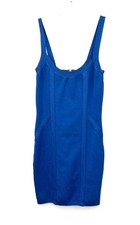 Guess Blue Bodycon Fit Dress Size Small