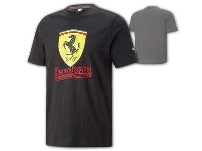 Ferrari Race Big Shield Tee schwarz PUMA T-Shirt Scuderia Ferrari Formel 1 S-XXL