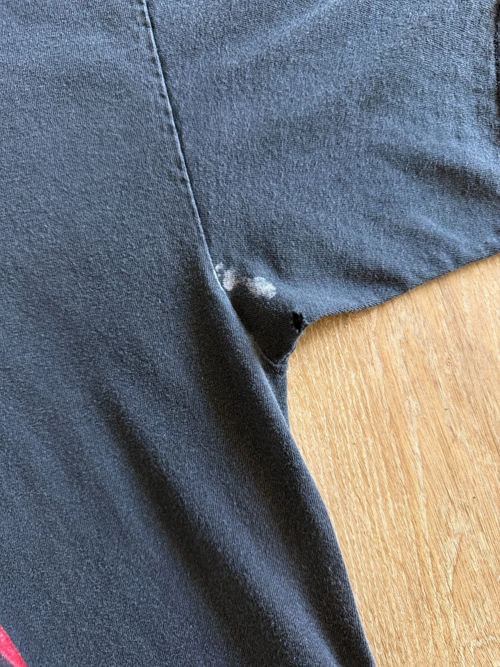 Vintage 90s WWE WWF Kane Pure Evil Wrestling Tee Size XL - Image 3 of 4