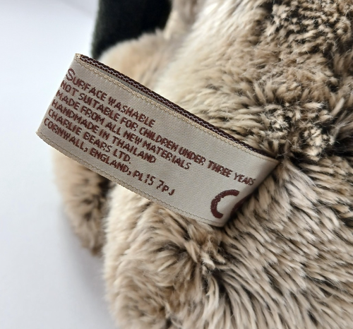 Charlie Bears HARROLD Artisan Teddybär Stofftier von Isabelle Lee RAR! - Bild 18 von 18