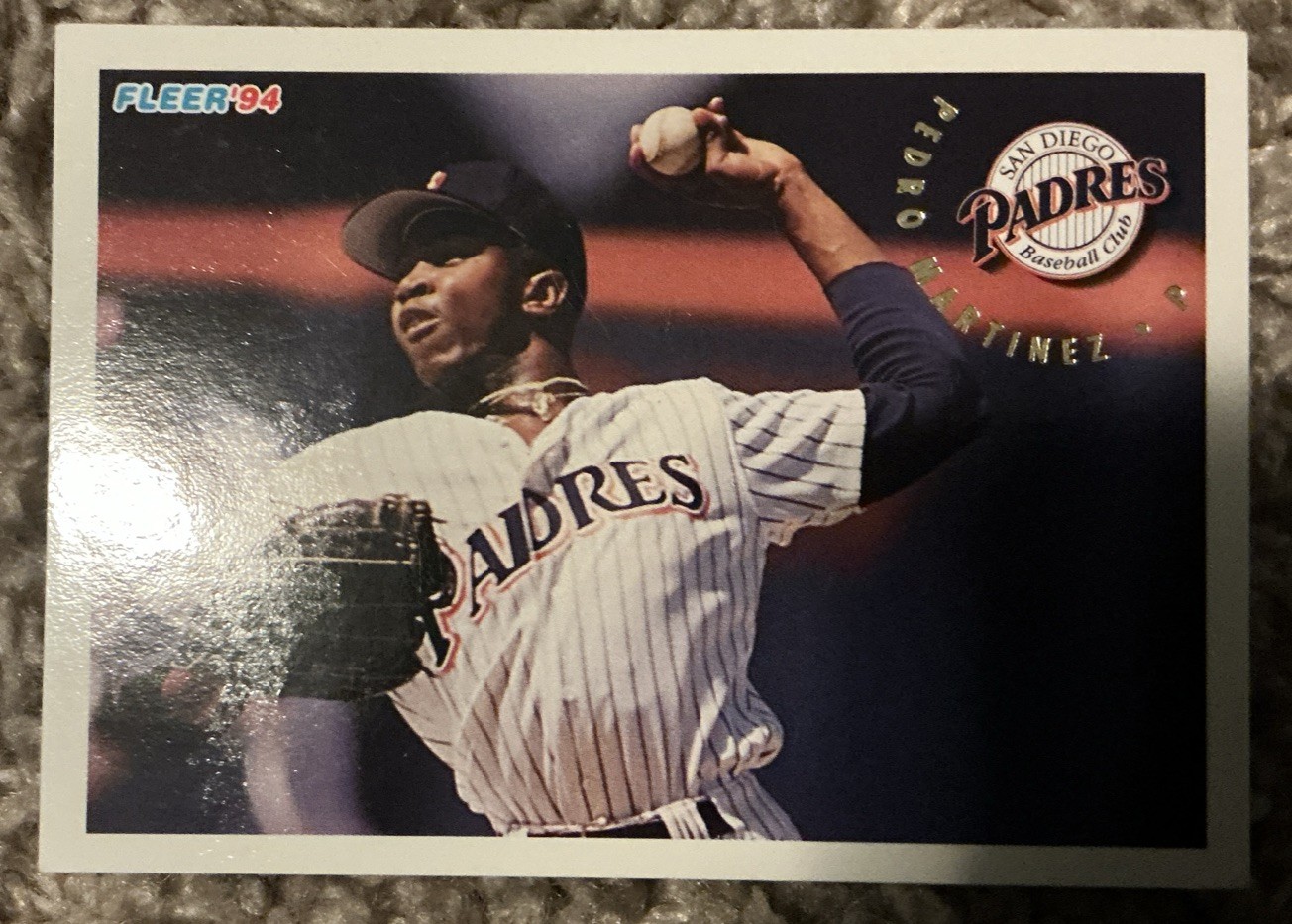 1994 Fleer #669 Pedro Martinez RC San Diego Padres