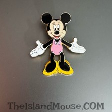 LE Minnie Mouse Paper Doll Disney Pin 4945