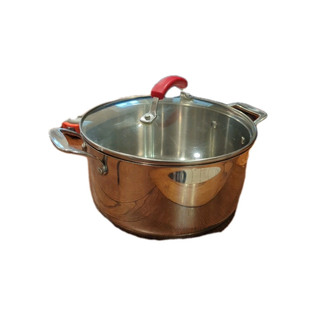 Threshold Stainless Steel Pot 5 Quart - Oven Safe 500F T9