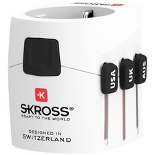 Skross PRO Light Travel Adapter: Secure Use in 100+ Countries