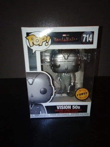 Funko Pop! Marvel Vision 50s #714 Chase Limited Edition Vinyl Figure WandaVision