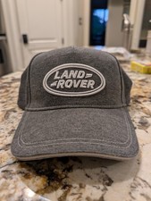 Land Rover Hat Cap Strap Back Adult One Size Grey Blend Cars H1 - New