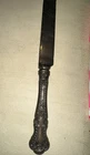 Antique Gorham Cambridge Sterling Silver Handle Victorian Dinner Knife Rare Find