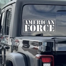 Vinyl Decal For American Force Wheels Width 6810 Sticker