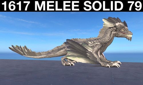 TOP STATS 1617 Melee Rock Drake Solid 79 Ark Survival Ascended ASA PVE - Picture 4 of 6