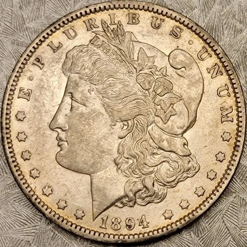 1894-O Morgan Silver Dollar - Looks AU/UNC - SCARCE IN HIGHER GRADES!